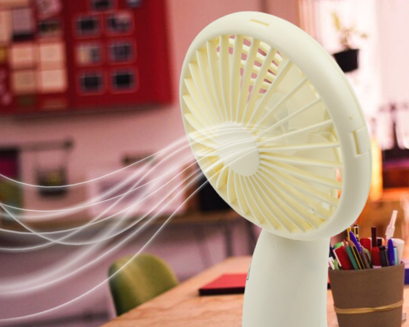 17707 Mini Handheld Fan, Portable Rechargeable Mini Fan, Portable Easy to Carry, for Home, Office, Travel and Outdoor Use (1 Pc)