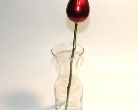 Metal Red Rose Couple Jewelry Box-Fancy Jewelry Box (1 Pc)