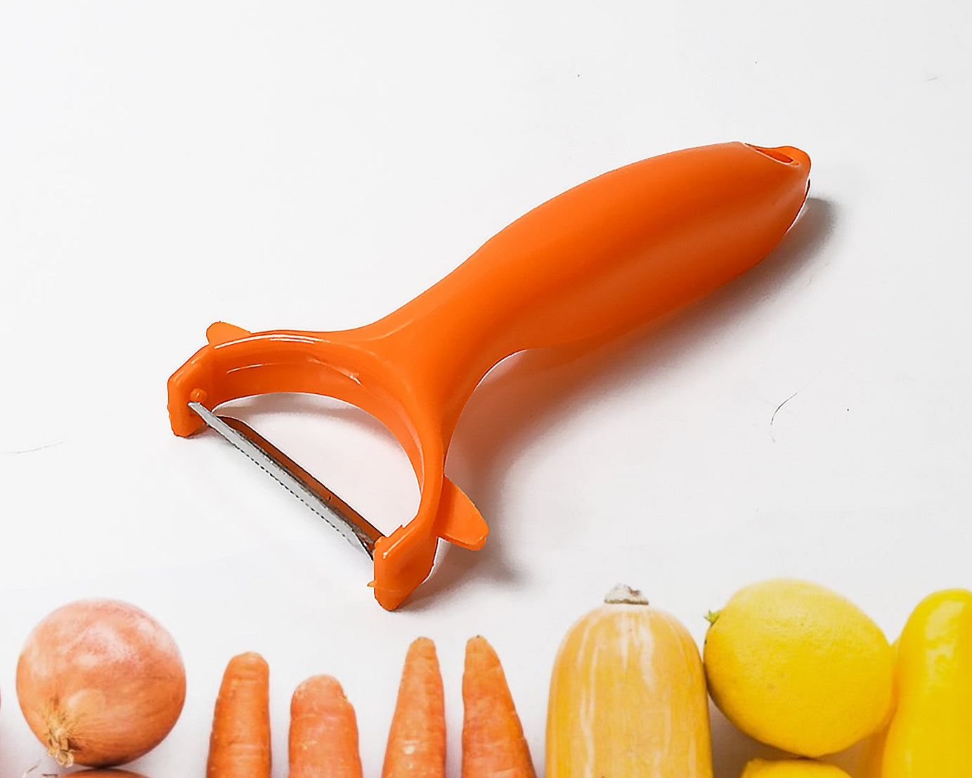 2 in 1 Kitchen Combo Lighter, Stainless Steel Durable Gas Lighter with Vegetable Cutter Peeler, For Kitchen Steel Gas Lighter (2 Pc Set)