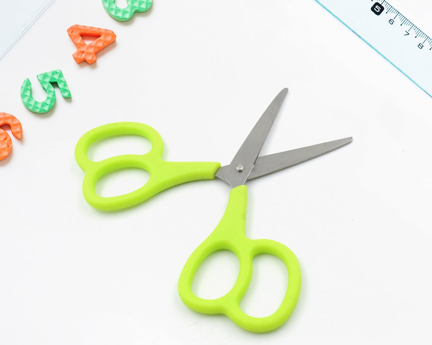 Stainless Steel Double Grip Scissors (1 Pc): Comfort Grip Handle, Multipurpose