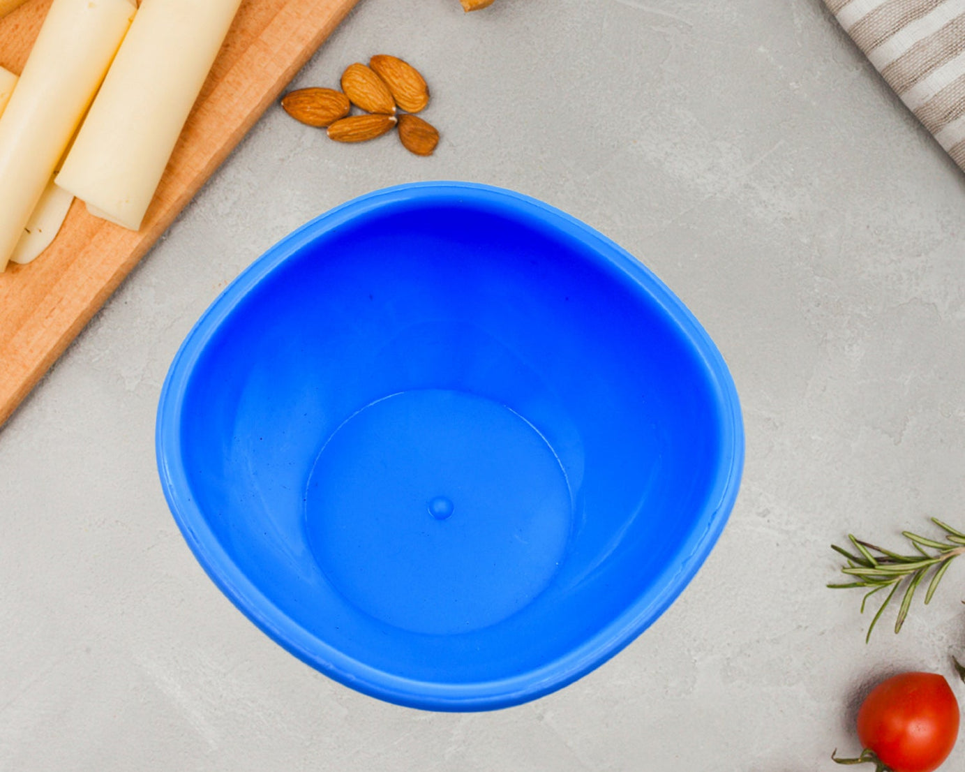 BPA Free Plastic Bowl Set for Cereal, Salad, Rice, Soup, Pasta, Snack Bowl, Microwave Safe, Dishwasher Safe (3 Pcs Set)