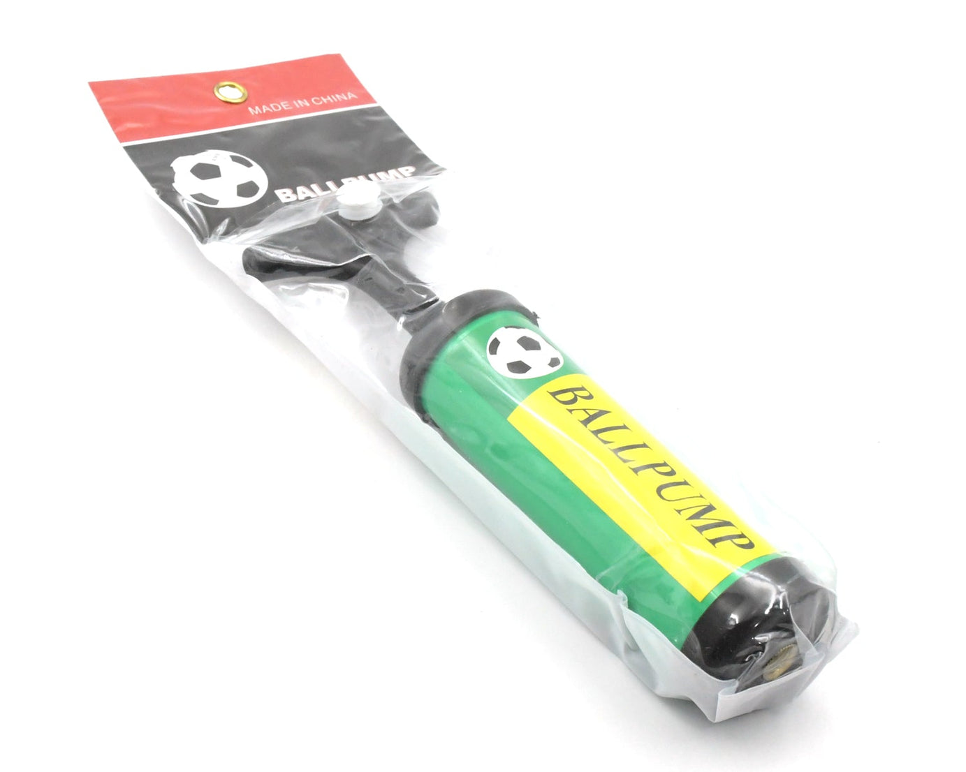 Inflator Air Ball Pump Soft Bouncing Ball Development Kids Toy, Sports Plastic Pump for Soccer, Basketball, Football, Volleyball Ball (17 Cm)