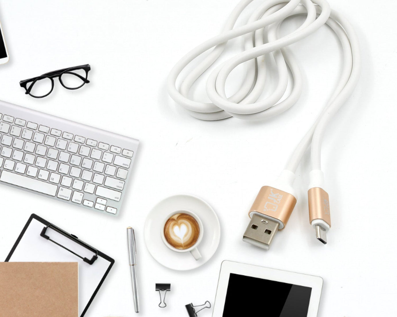 2.4A Fast Charging for android, Micro Cable (1300 mm)