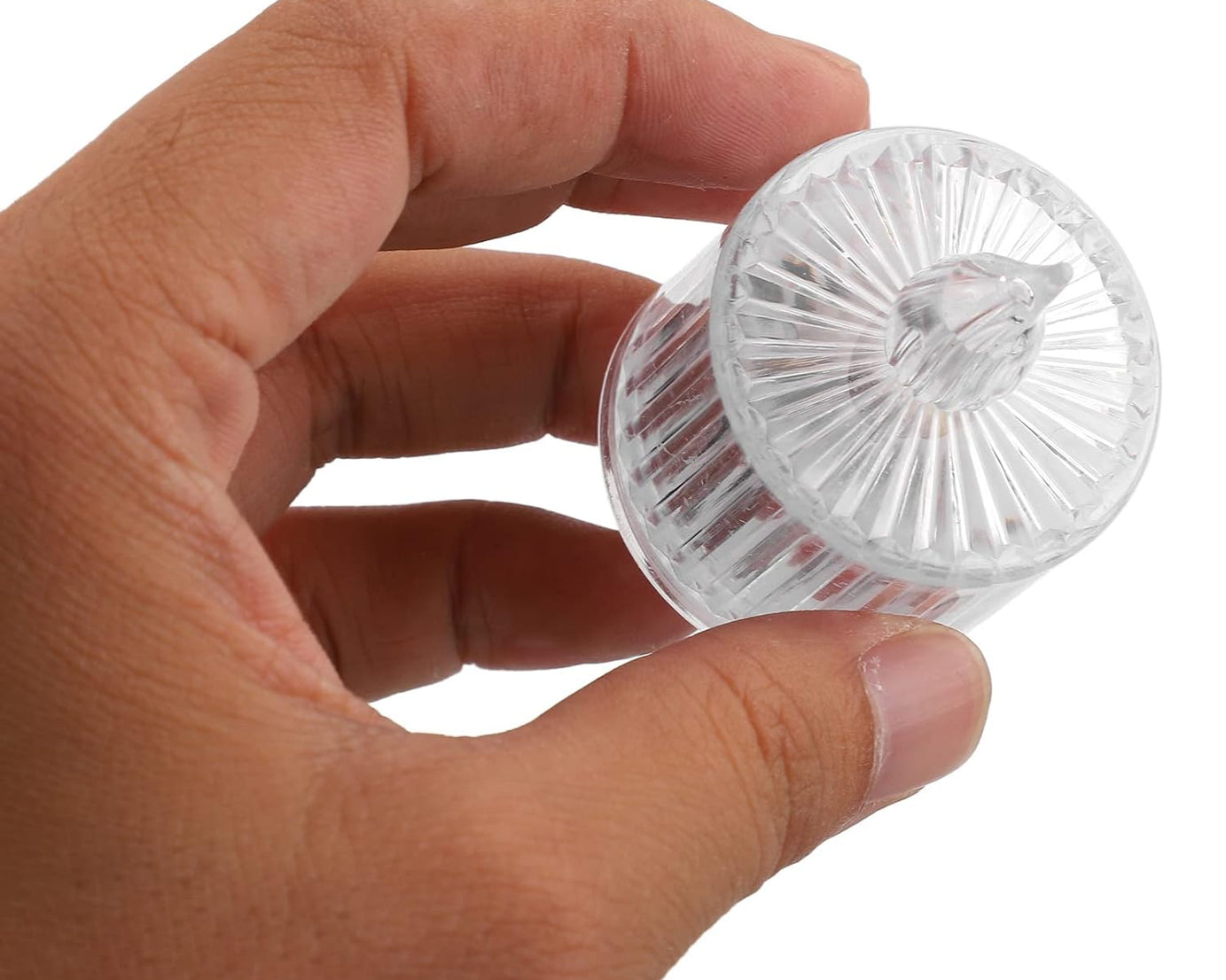 12 Pcs Flameless and Smokeless Decorative Acrylic Candles Transparent Led Tea Light Candle for Gifting, House, Diwali, Christmas, Festival, Events Decor Candles