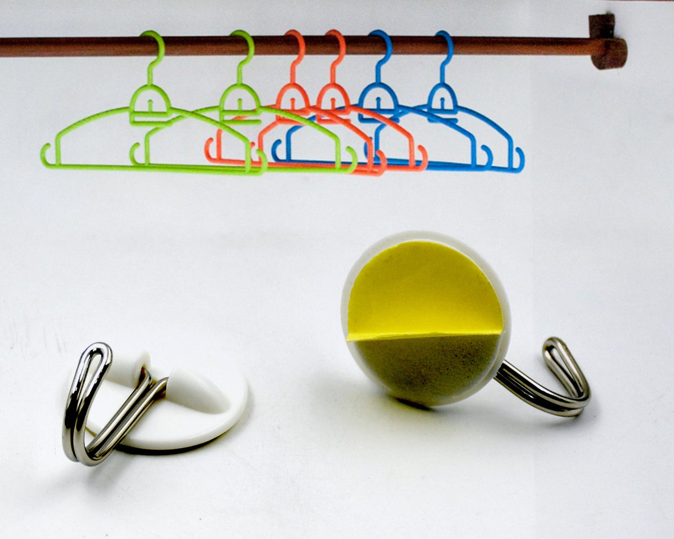 Multipurpose Strong Hook Self-Adhesive hooks for wall Heavy Plastic Hook, Sticky Hook Household For Home, Decorative Hooks, Bathroom & All Type Wall Use Hook, Suitable for Bathroom, Kitchen, Office