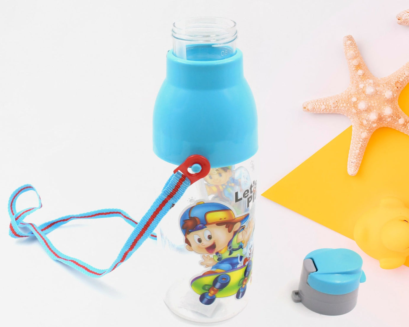 900ml Insulated Water Bottle with Dori & Straw: Leakproof, BPA-Free, Sports Bottle