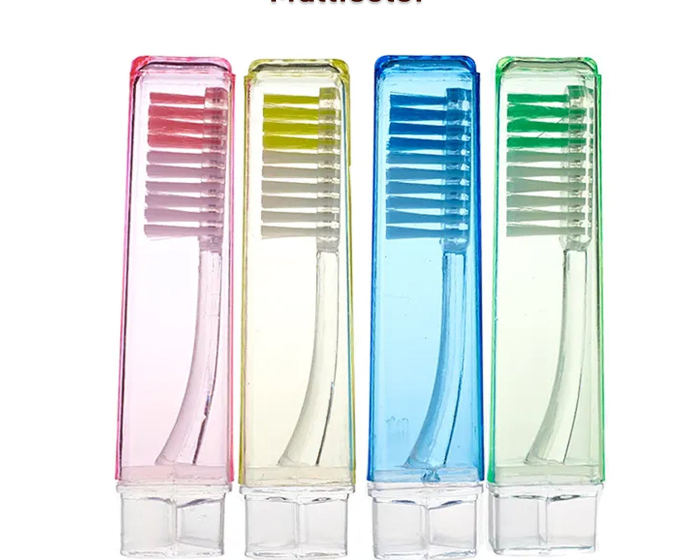 Foldable Toothbrushe Portable Folding Toothbrush Super Soft Bristle Travelling Toothbrush Fold Travel Camping Hiking Outdoor Easy To Take Teethbrush (1 pc )