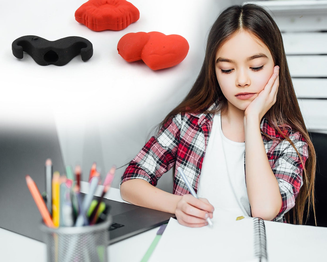 Mix Design 1 Set Fancy & Stylish Colorful Erasers for Children Different Designs & Mix, Eraser Set for Return Gift, Birthday Party, School Prize (1 Set)