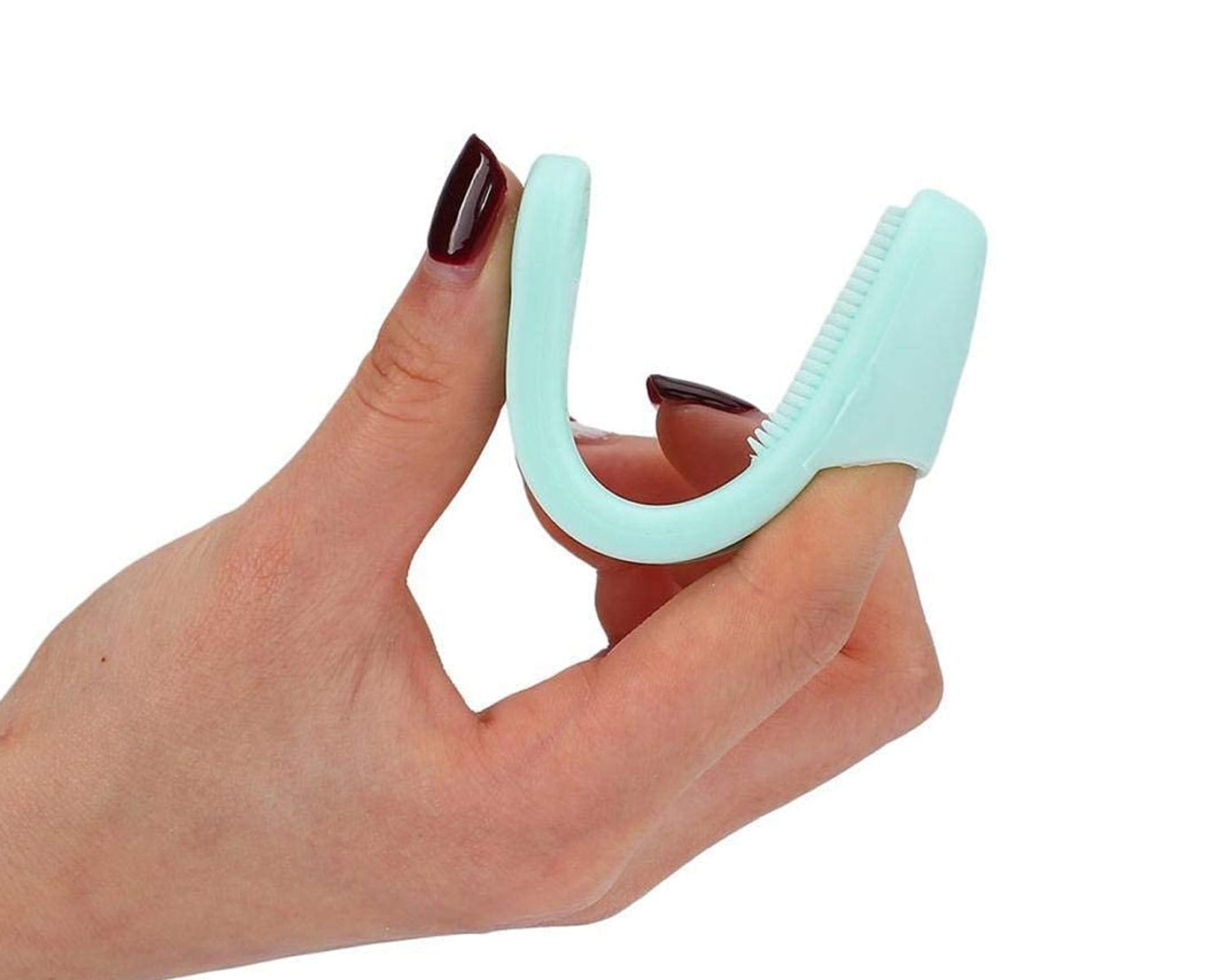 Silicone Makeup cleaning tool, finger wash Face Scrubber Facial Cleansing Brush (1 Pc / Mix Color)