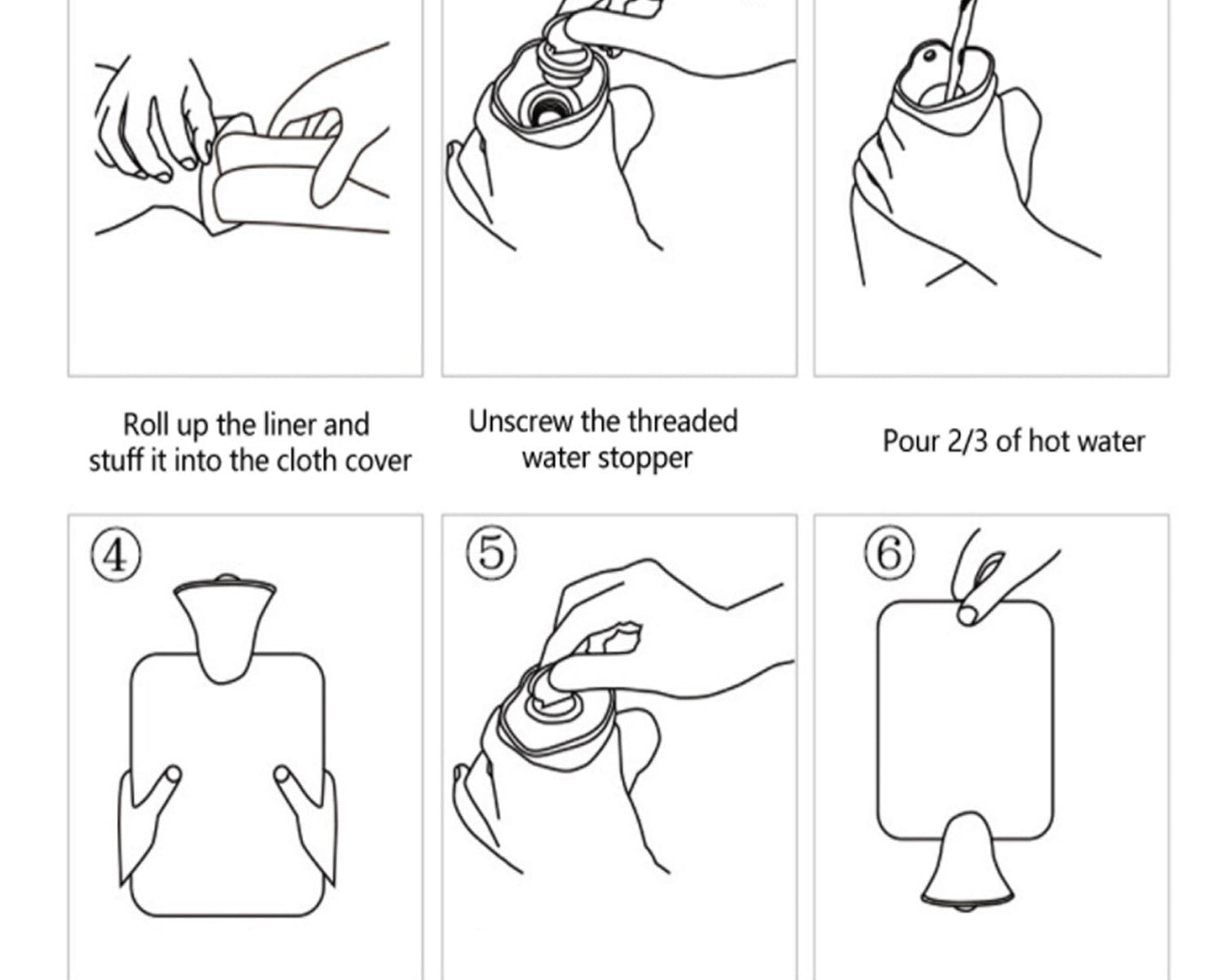 Mix Design Printed Small Hot Water Bag For Pain Relief, Neck, Shoulder Pain and Hand, Feet Warmer, Menstrual Cramps, Hot and Cold Therapy Leak Proof Pad (1 Pc)