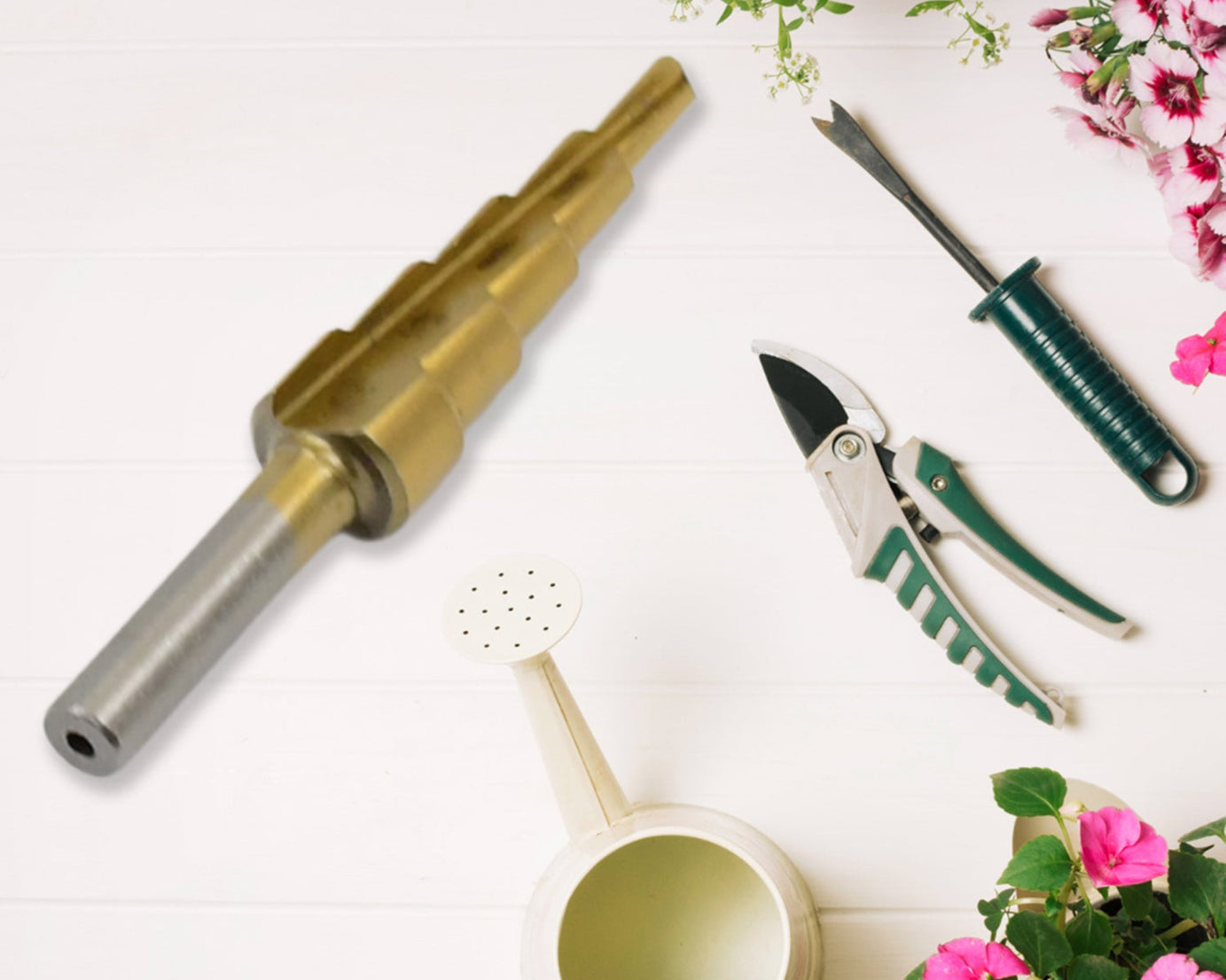 Step Drill Bit for Metal, High-Speed Steel Step Drill Bit (1 pc / 4-12 MM)