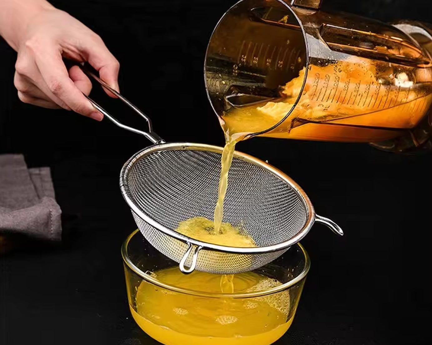 Stainless Steel Oil Straine