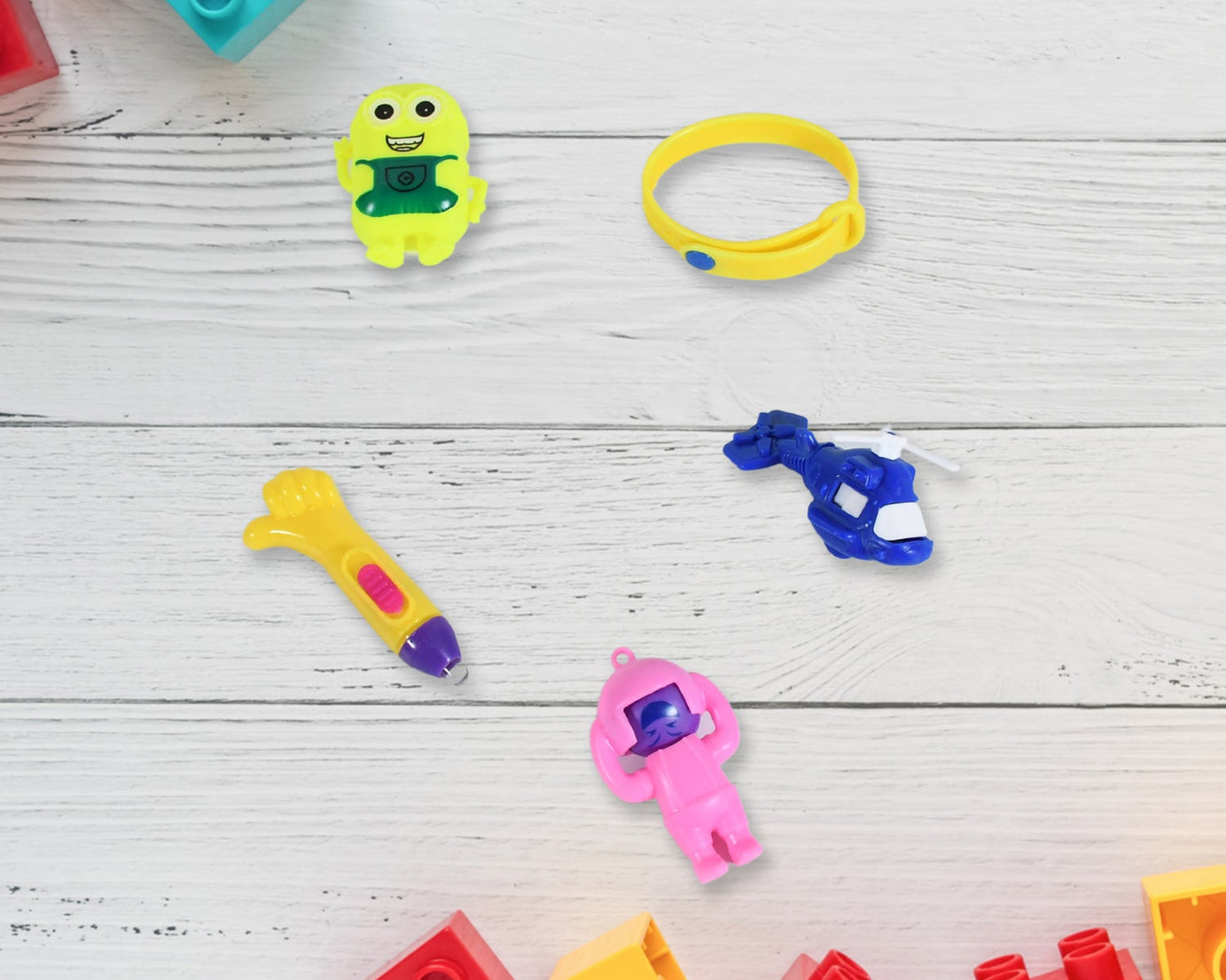5Pc Toy Combo Kids Best Gift Set Combo Attractive & Unique Toy Combo 5Pc Colorful Toy Combo With Potli Bag