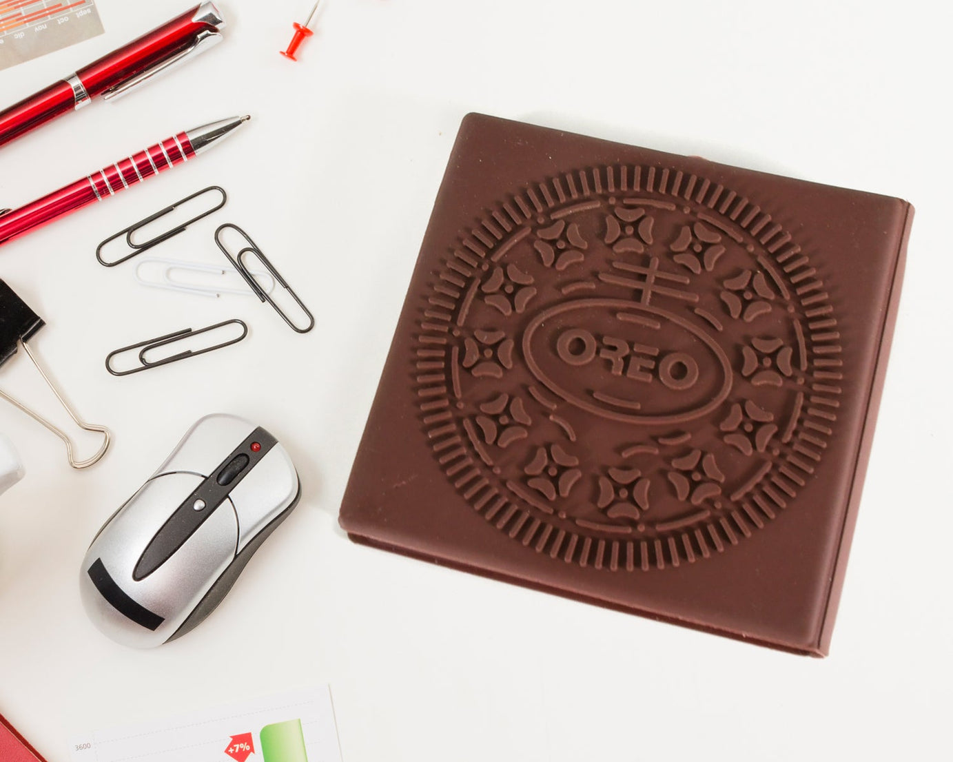 Chocolate Diary Notebooks Original Chocolate Smell Writing Practice Book Early Learning Copybook Premium Chocolate Book (1Pc / Book / 80 Pages) 