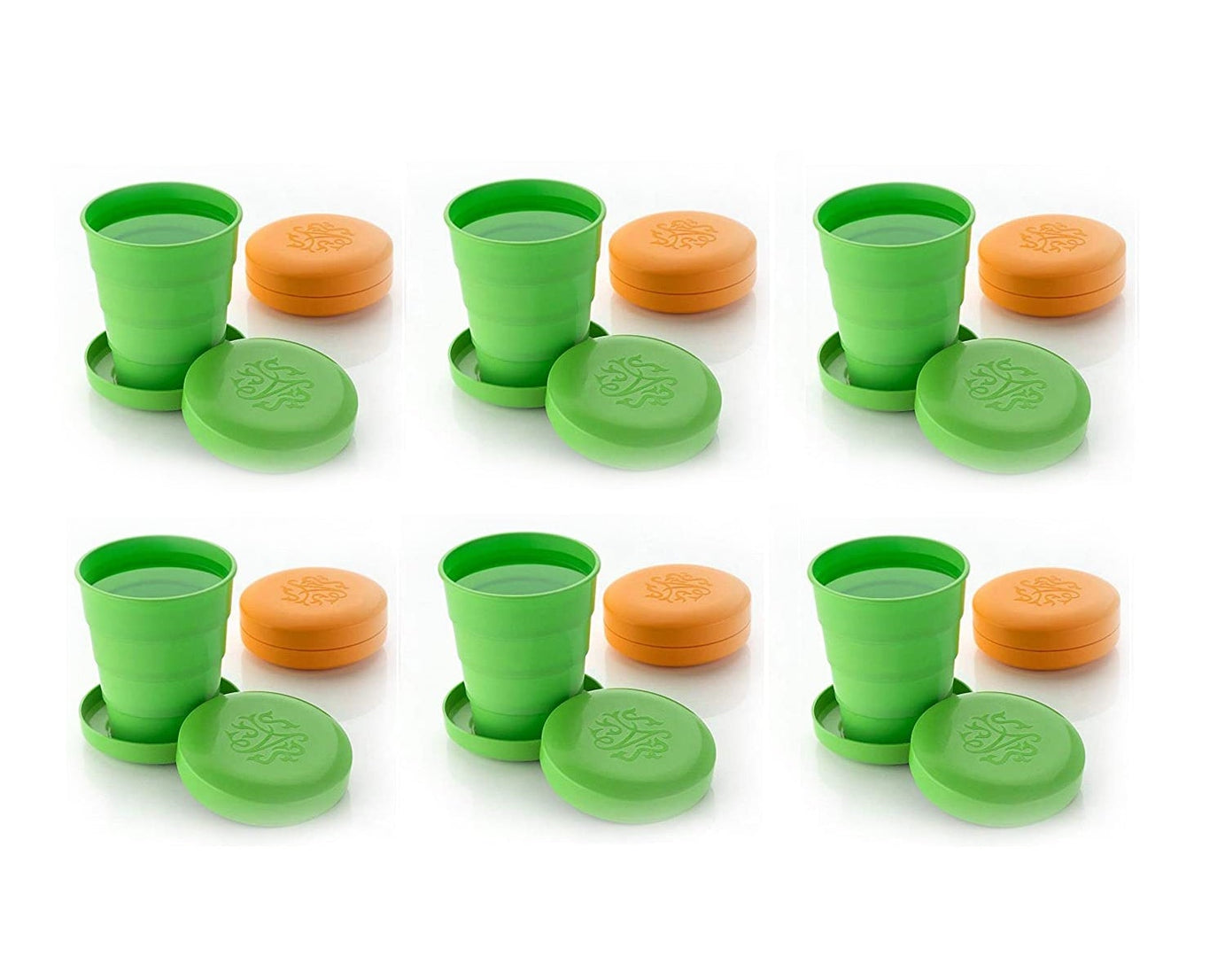 Durable travel glass with foldable mechanism