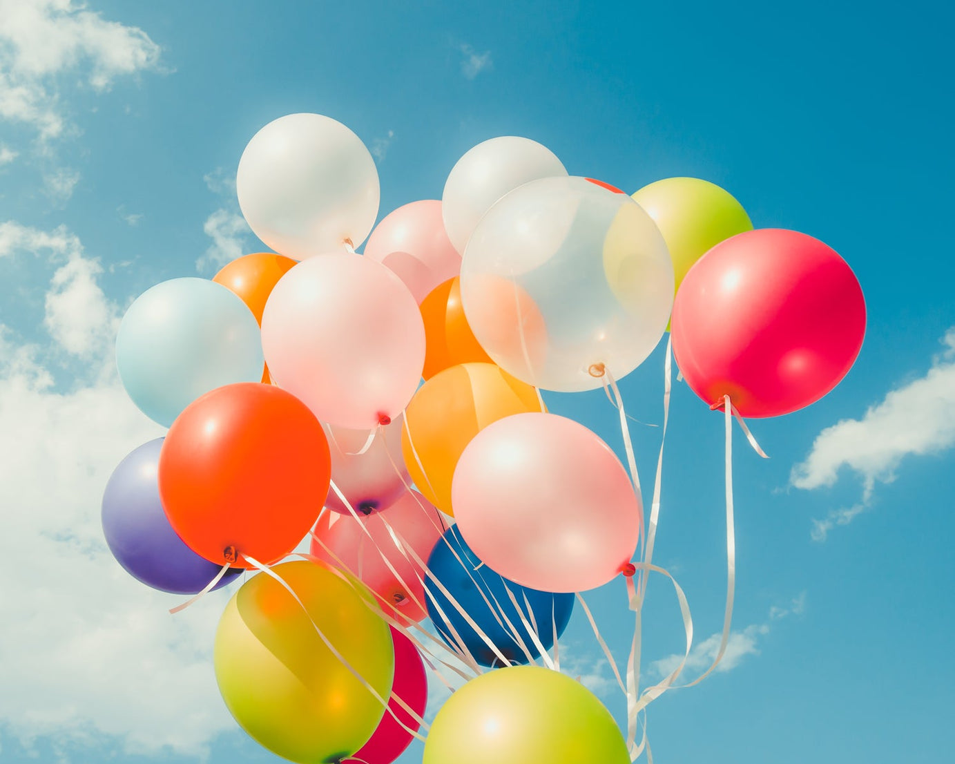 Multicolor Balloons Kinds of Latex Balloons for Birthday / Anniversary / Valentine's / Wedding / Engagement Party Decoration Birthday Decoration Items for Kids Multicolor (24 Pcs Set)