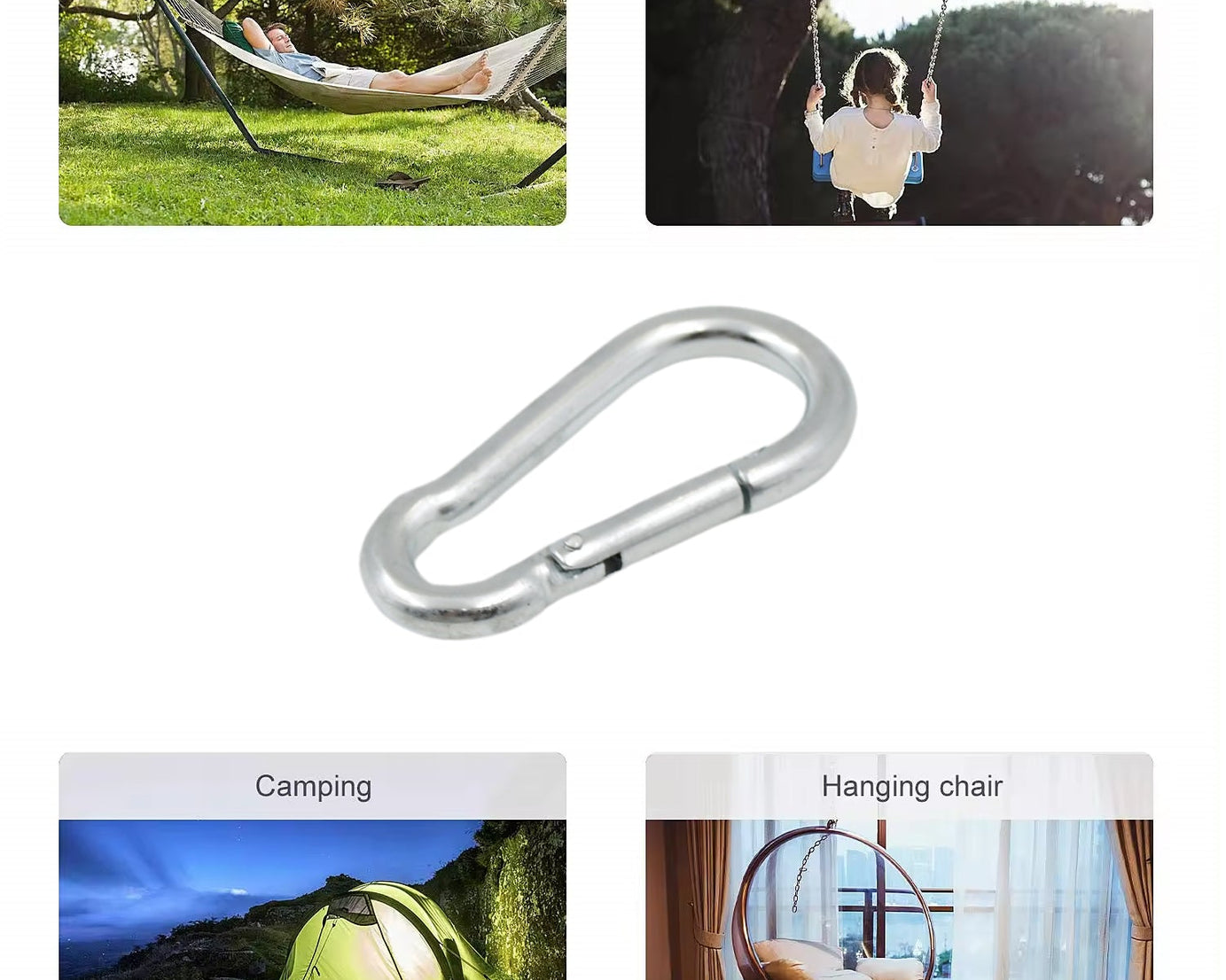 Stainless Steel Snap Hook (7×70 MM / 1 Pc)