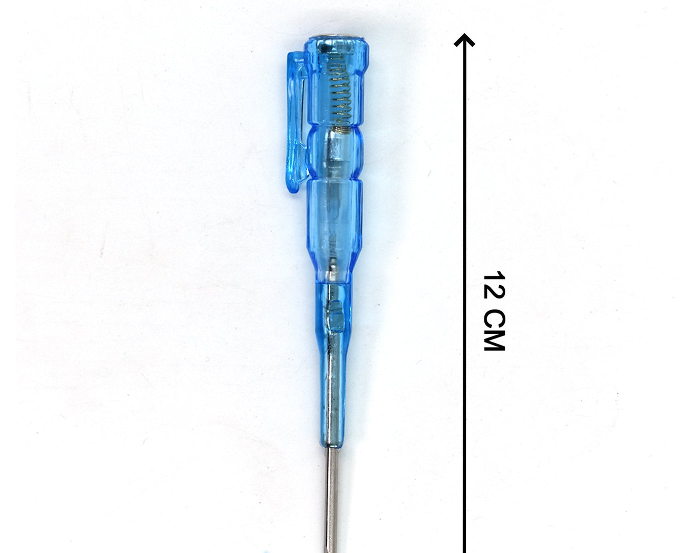 Electrical screwdriver with tester function for linemen use.