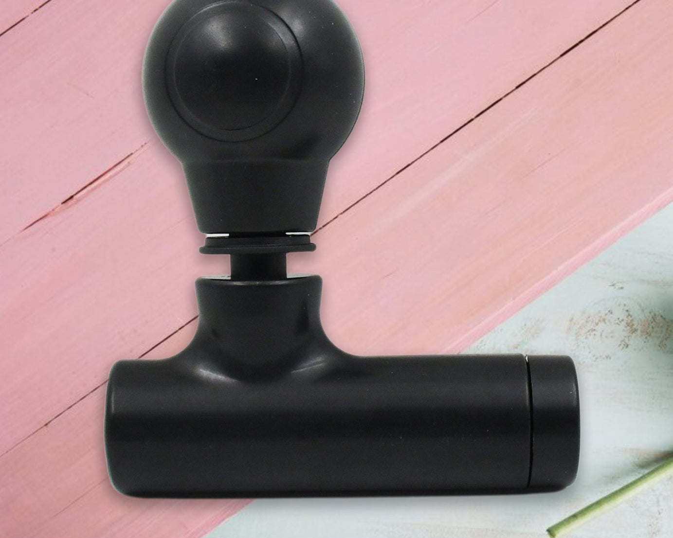 Black Mini Pocket Size Massager, Full Body Massager, Cordless One Button Operation for Body Pain & Relaxation