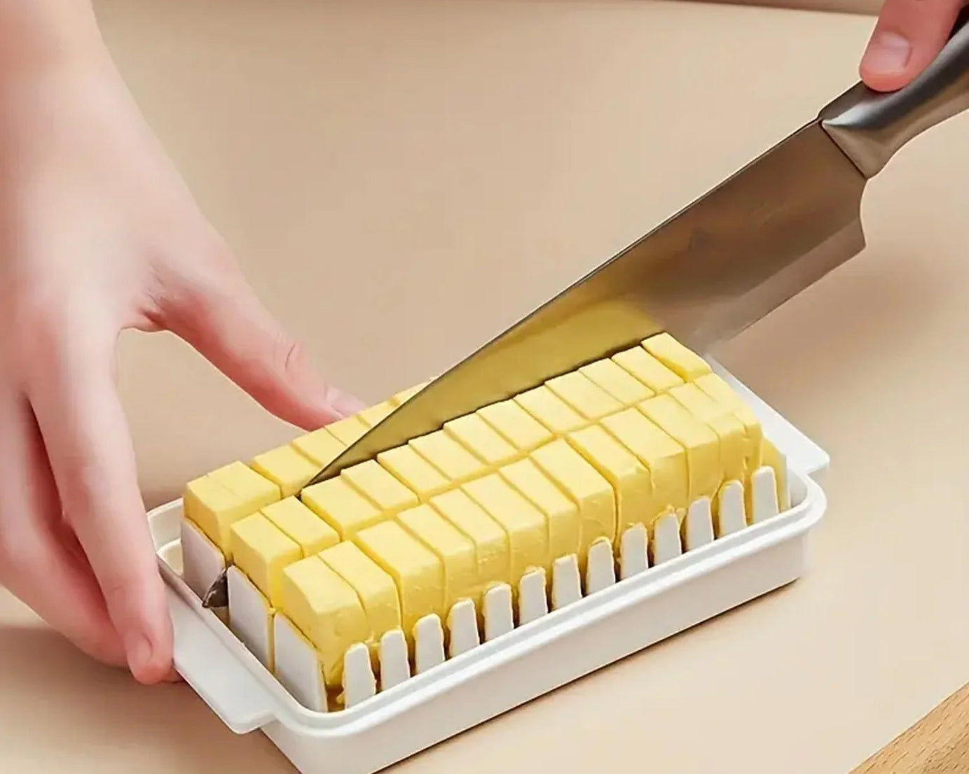 5848 Butter storage box with slicer for easy cutting,cheese butter organizer dispenser for kitchen refrigerator,Transparent plastic butter box with lid,butter cutter slicer storage tray (1 Pc)