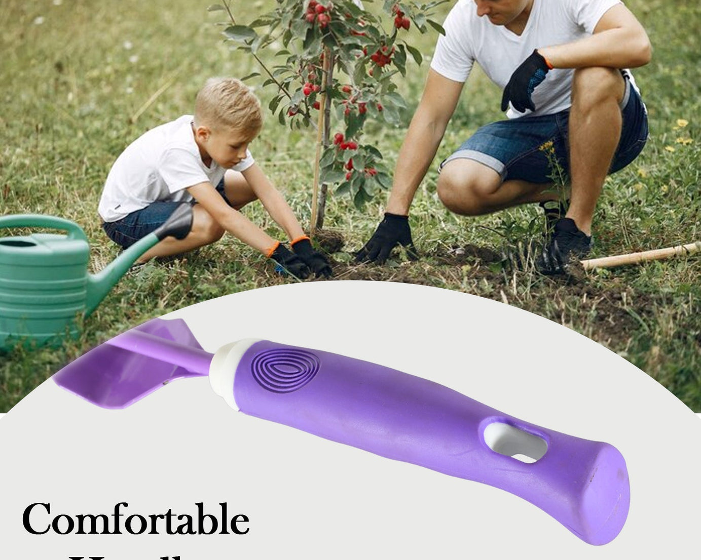 Heavy Duty Garden Tools, Gardening Tools Kit for Home Garden, Indoor and Outdoor Gardening for Plants, Agriculture, and Soil Tools (1 Pc)  (5 Different Types Tool)