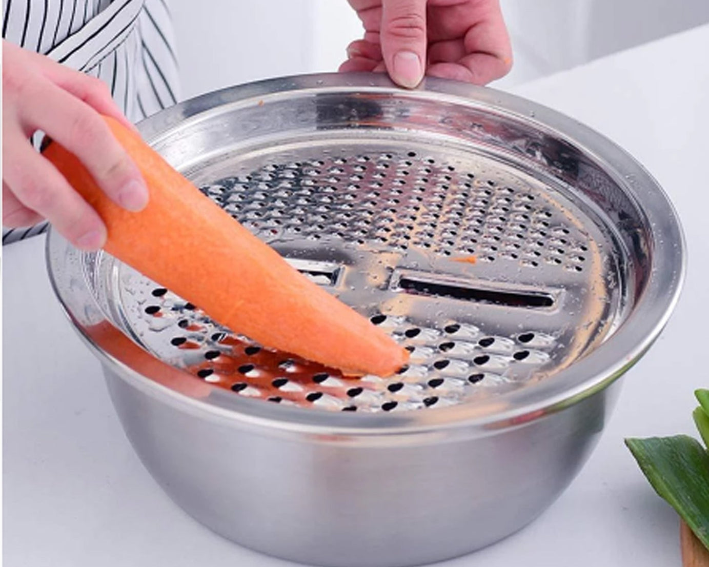 3 in 1 Kitchen Multipurpose Julienne Grater Salad Maker