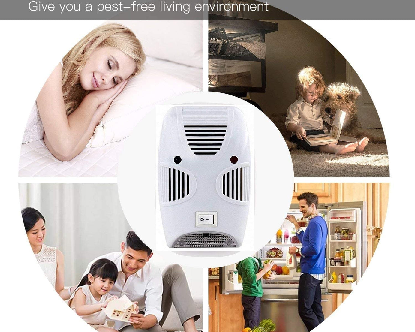 1246 Mosquito Repeller Rat Pest Repellent for Rats, Cockroach, Mosquito, Home Pest 