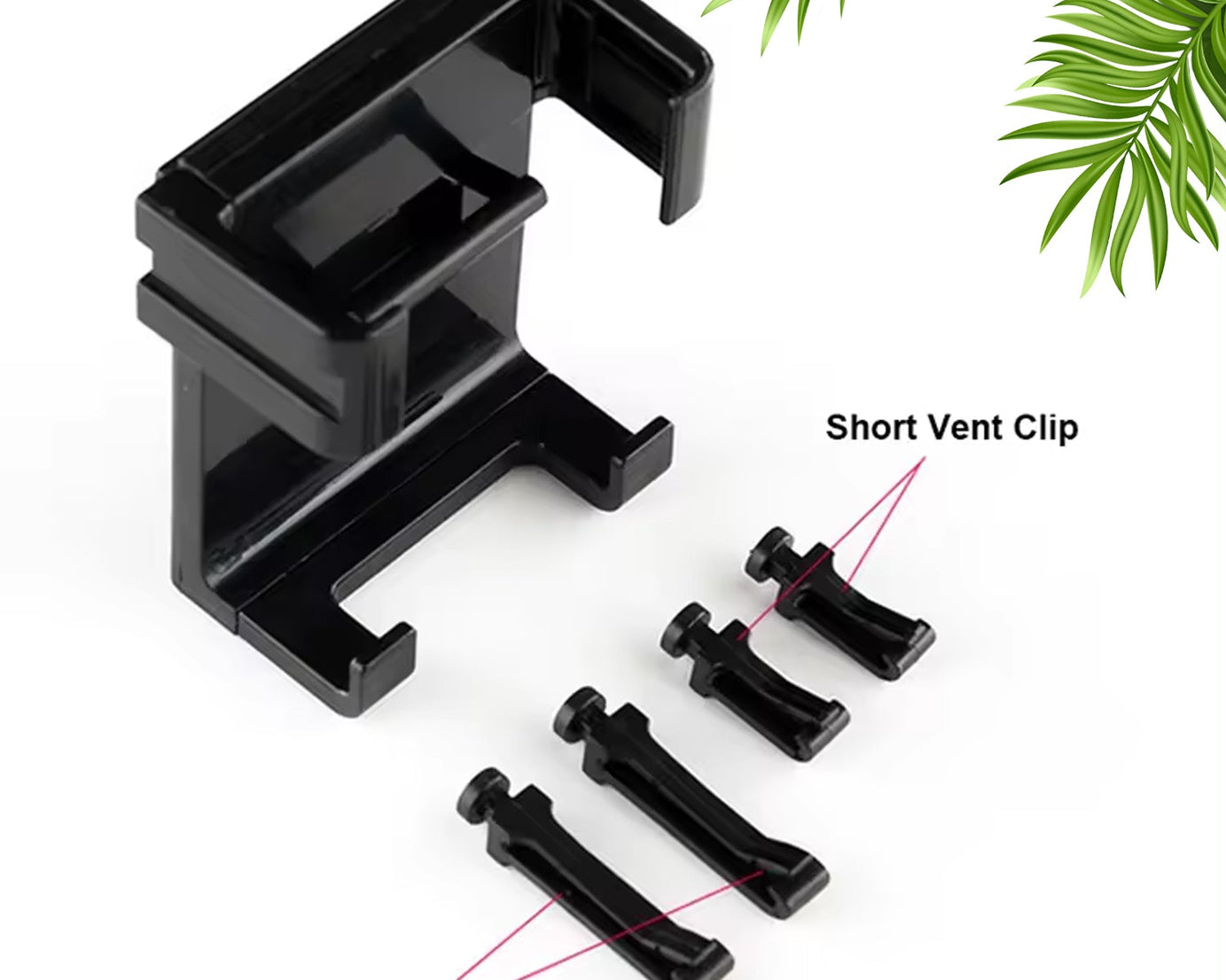 12857 Smartphone Car Phone Holder Car Air Conditioning Vent Phone Holder, Holder Stand for Mobile Phone Cellphone GPS, Dashboard Bracket for Car (1 Pc)