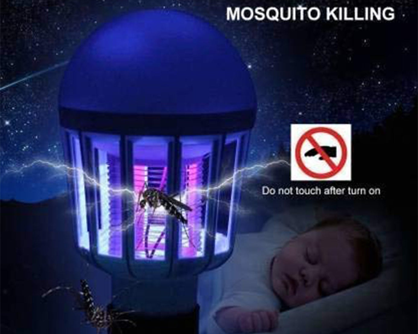 12W & 15W  Mosquito Killer Lamp E27 Summer Moths Flying Insects Led Zapper Mosquito Killer Lamp Light Bulb Household