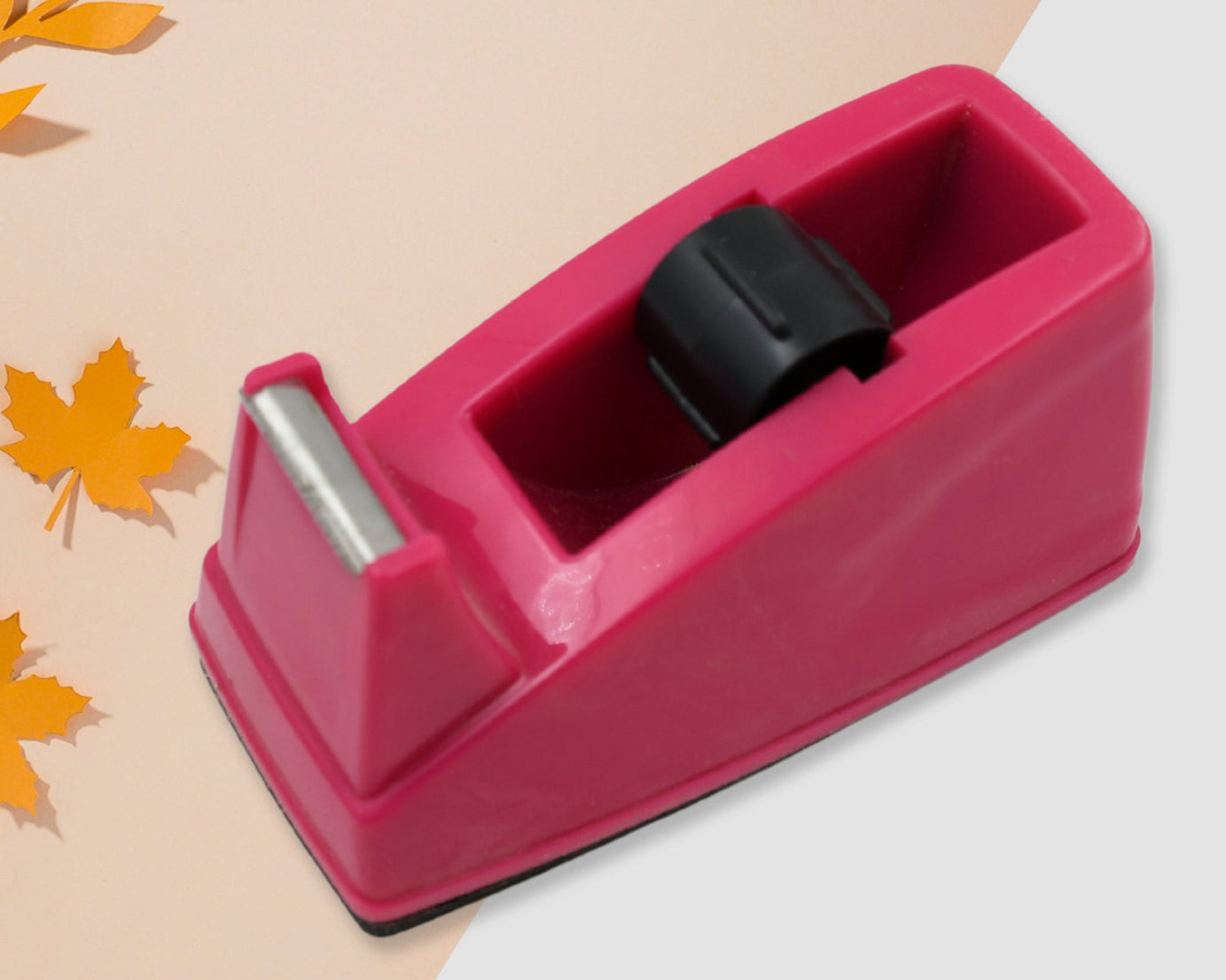 Plastic Tape Dispenser Cutter for Home Office use, Tape Dispenser for Stationary, Tape Cutter Packaging Tape School Supplies (1 pc / 273 Gm)