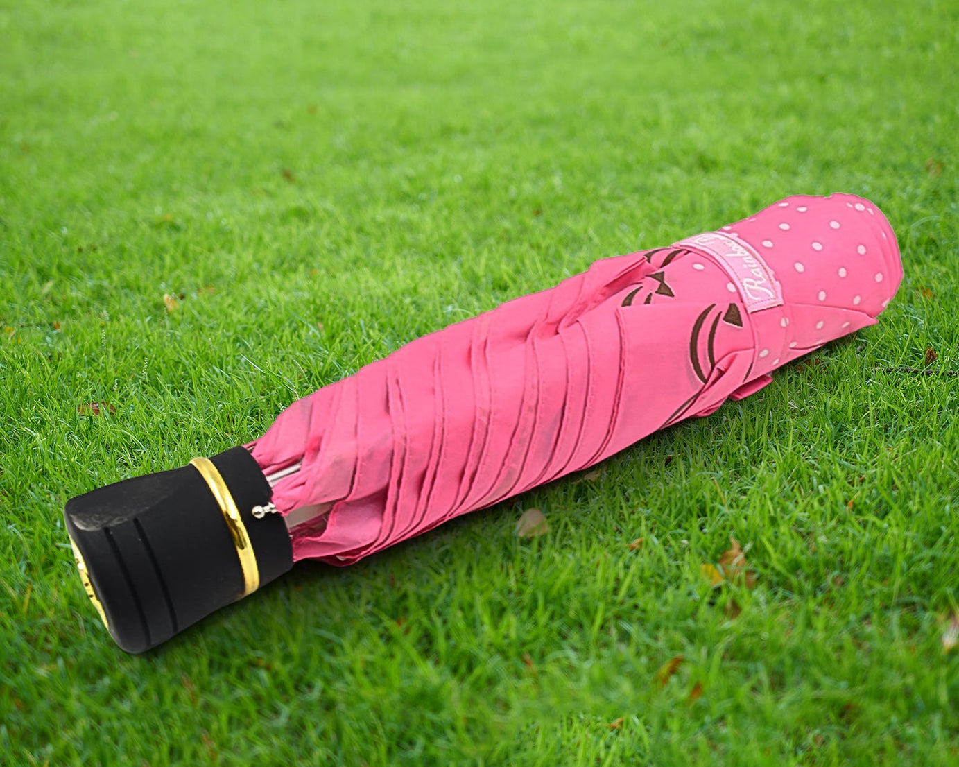 3-Fold Sun & Rain Protective Foldable Umbrella (1 Pc)