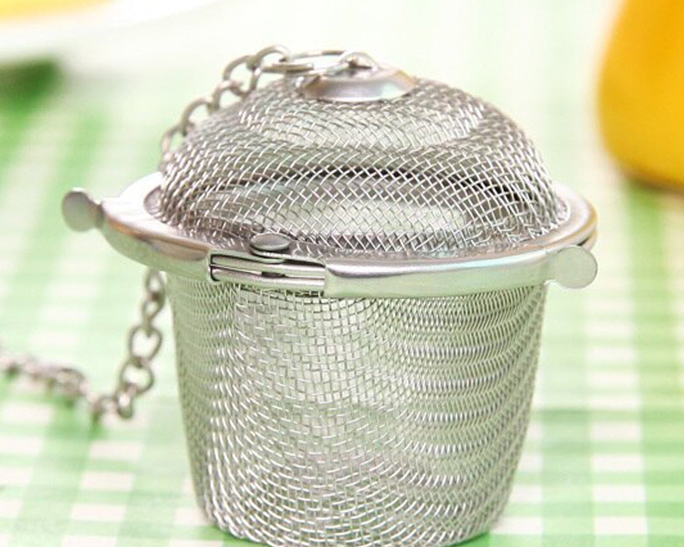 Robust stainless steel tea filter for regular and heavy-duty use