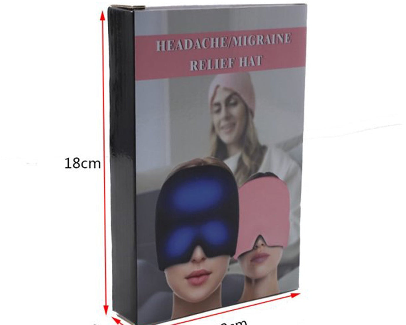 Stress relief migraine mask