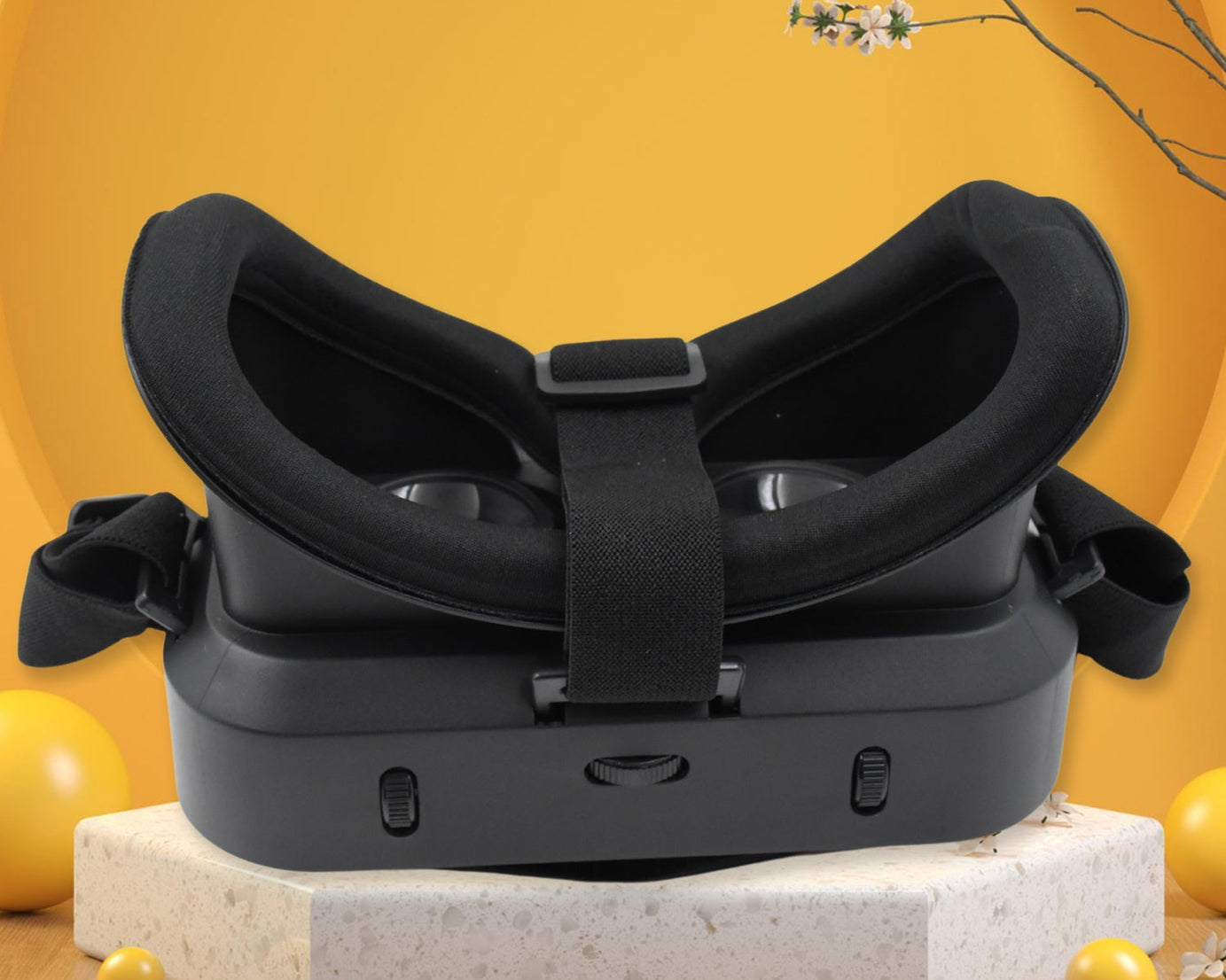 3d VR Headset Compatible with iPhone & Android Virtual Reality VR Goggles For 3D VR Movies Video Games (1 Pc)