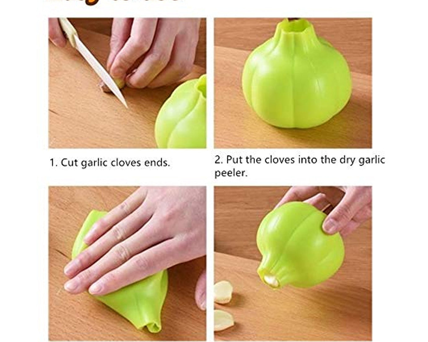 2205 Silicone Ginger Garlic Manual Peeler