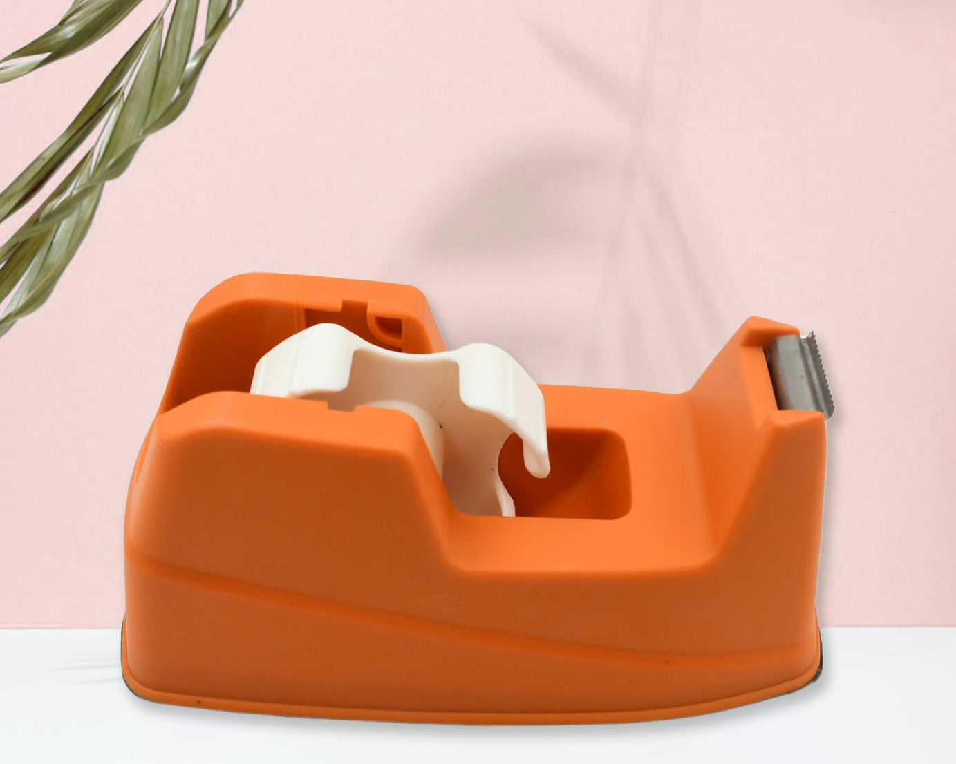 9508 Plastic Tape Dispenser Cutter for Home Office use, Tape Dispenser for Stationary, Tape Cutter Packaging Tape (1 pc / 605 Gm)