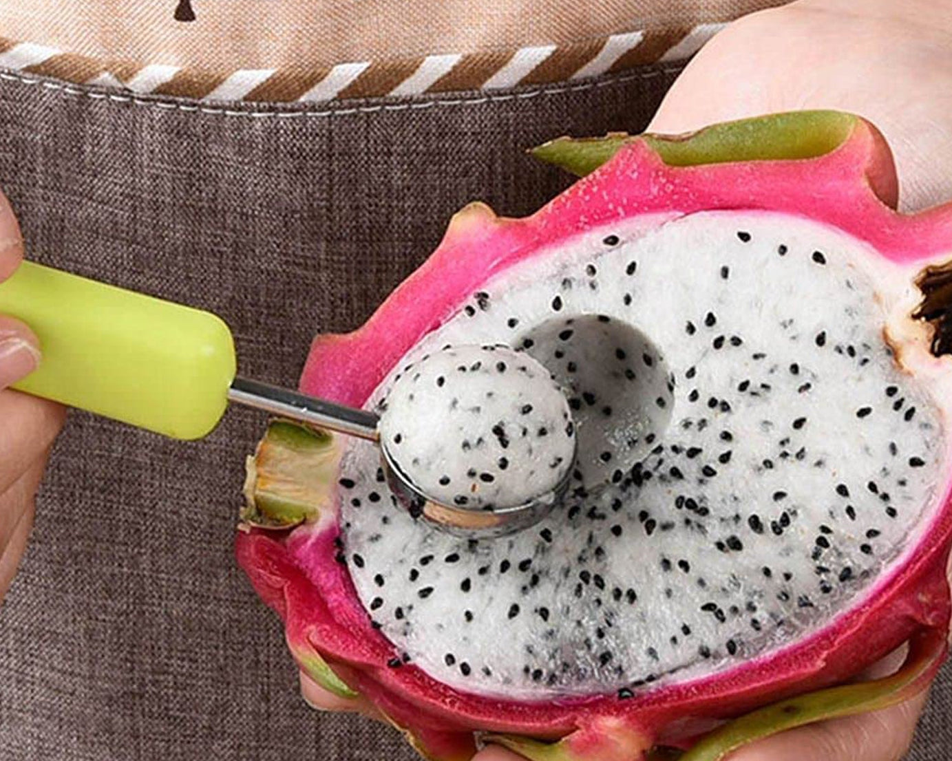 Melon baller and seed remover