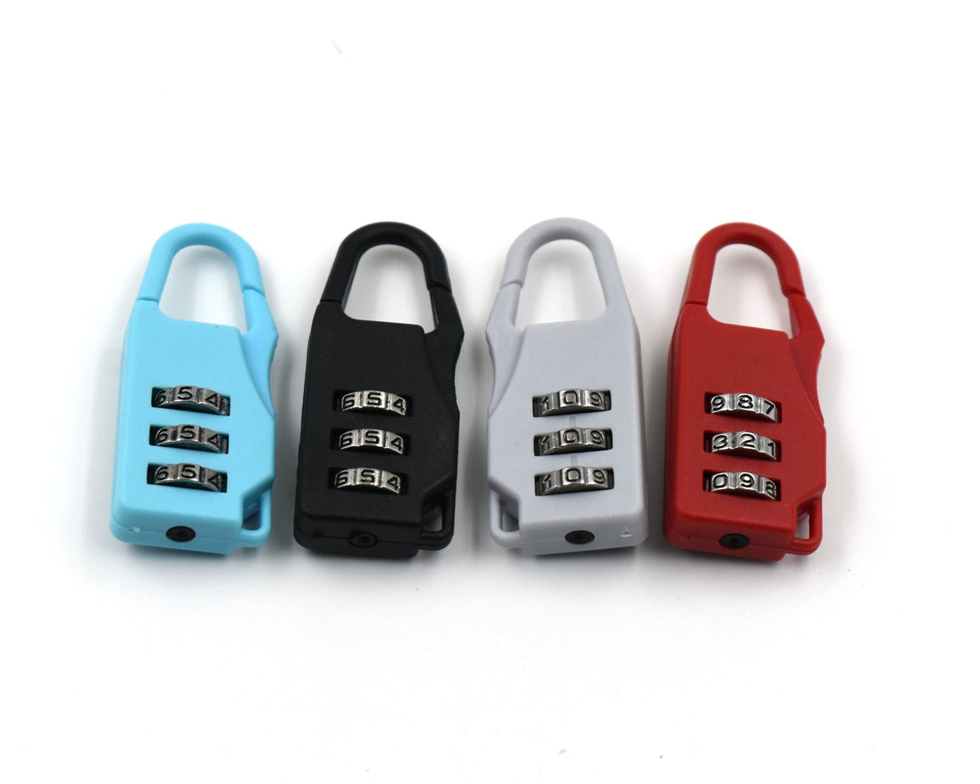3 digit luggage lock providing enhanced security for travel and storage