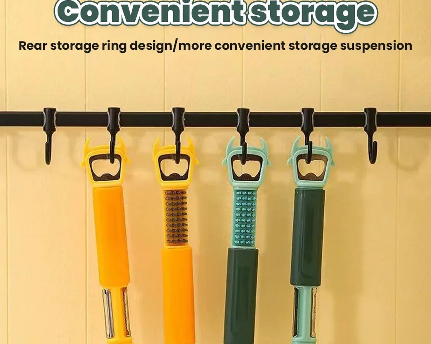 5541 Multifunctional, Vegetable Fruit Peelers Slicer Can Opener 7 In 1 Kitchen Peeler For Veggie Fruit Potato Carrot Durable Kitchen Peeling Tool Non-slip Handle Durable For Potato, Fruit, Vegetables, Carrots, Cucumbers