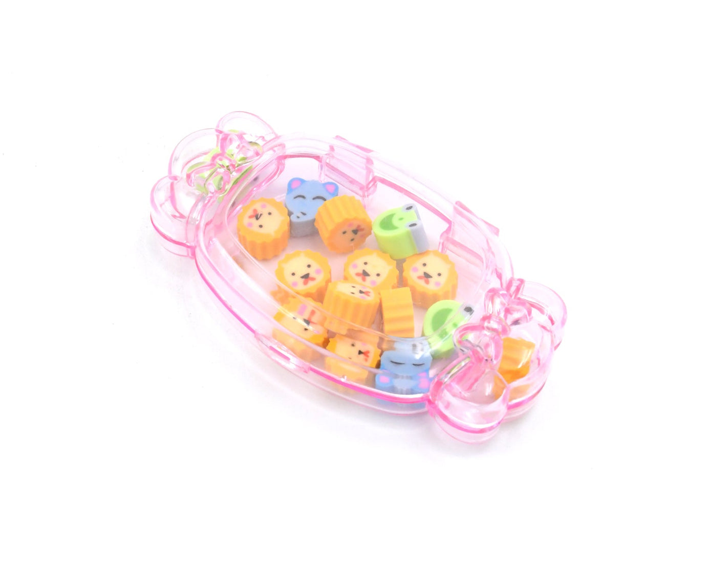 Cute School Eraser Set Cute Eraser Multi Design Rubber Erasers For Pencil Cleaning Stationery School Student Girl Kids (15 pc In1 Set)