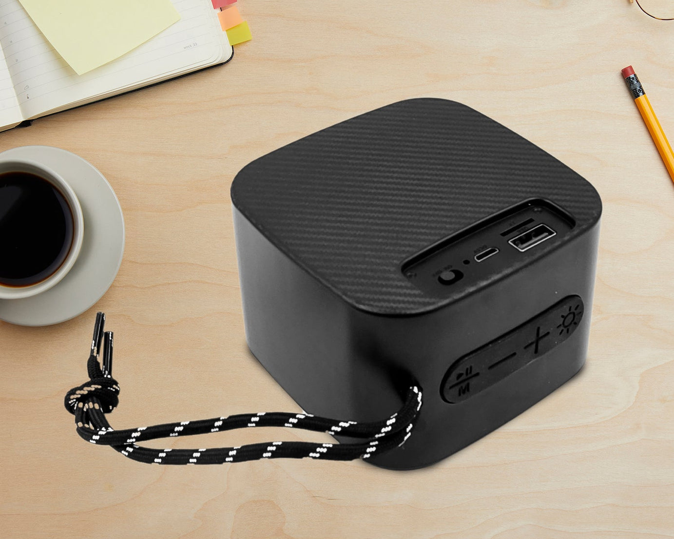 Portable Mini Wireless Bluetooth Speaker (Multicolor / Pack of 1)