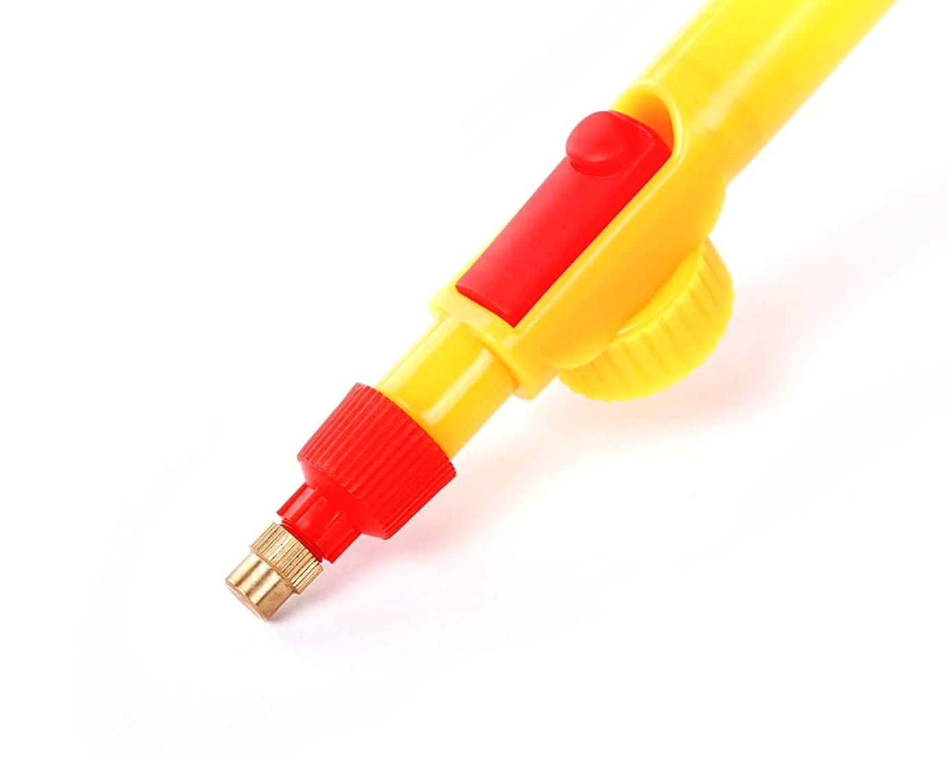 Water Bottle Spray Gun Nozzle Manual Adjustable Water Pump Garden & Washing Hand Held Sprayer, Watering Can Sprayer Pressure Nozzle Irrigation Tool and Pump for Efficient Care - Boost Your Gardening Experience (1 Pc)