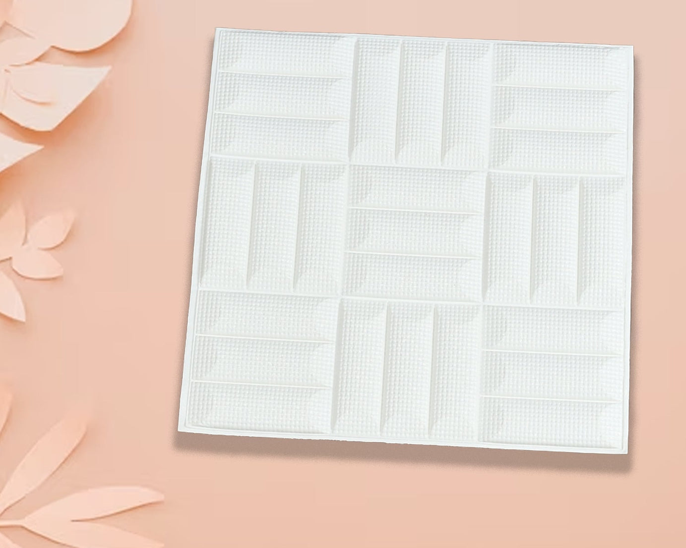 Design Wallpaper 3D Foam Wallpaper Sticker Panels I Ceiling Wallpaper For Living Room Bedroom I Furniture, Door I Foam Tiles