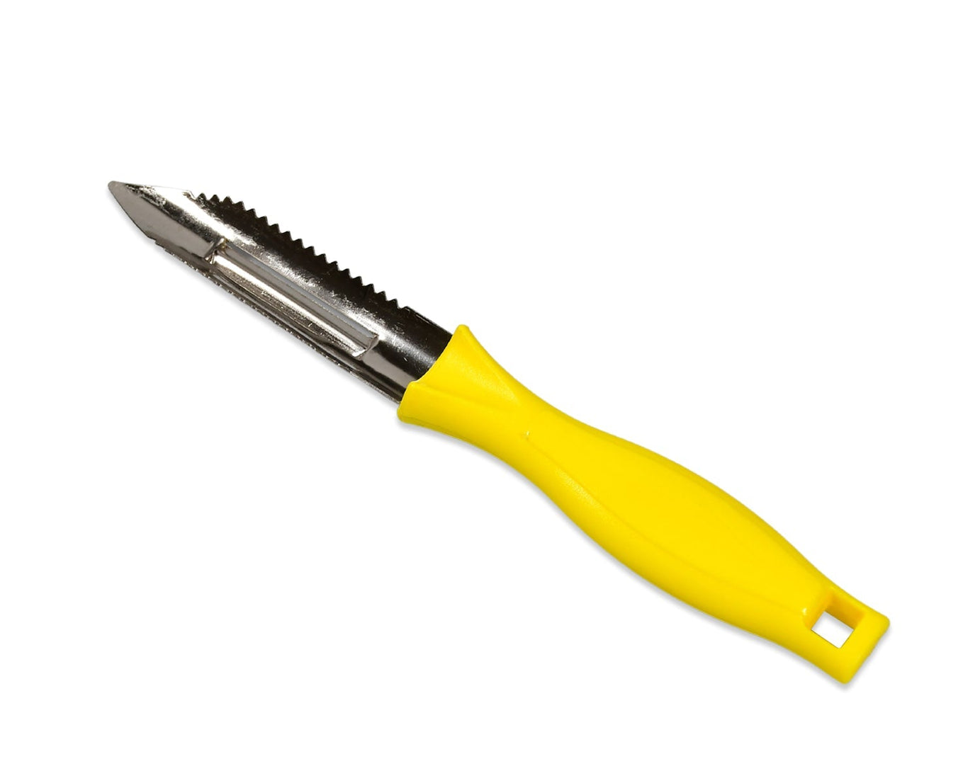 Classic vegetable peeler made of stainless steel by Ganesh