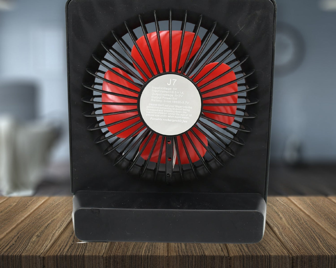 PORTABLE DESK FAN TABLE FAN 1 STEP SPEED SETTING FAN PERSONAL DESK FAN SUITABLE FOR OFFICE ,SCHOOL & HOME USE