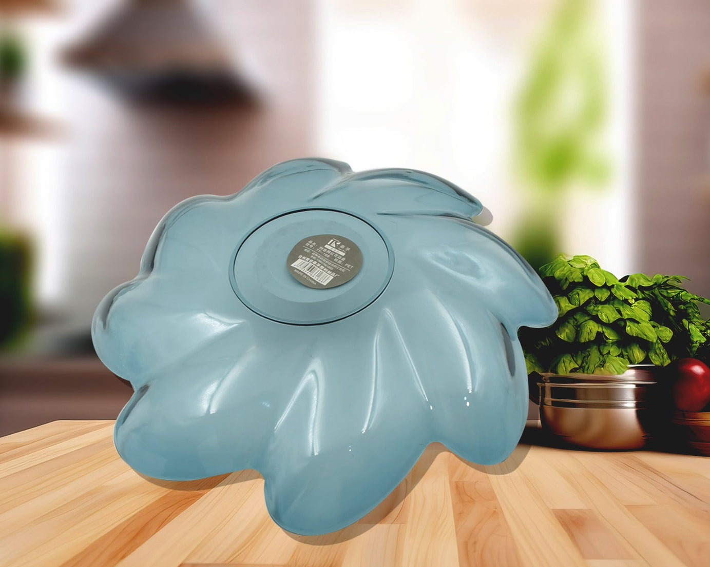 Flower Shape Plastic Dinner / Fruit Plate  / Tray / Snacks / Breakfast Plate friendly Plastic Plate for Kids Party Supplies Birthday Holiday Party Dinnerware Supplies (1 Pc)