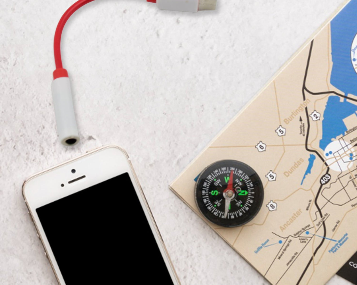 Headphone jack adapter
