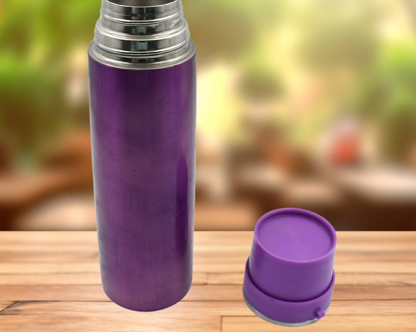 Stainless Steel Water Bottle Leak Proof, Rust Proof, Hot & Cold Drinks, Gym Sipper BPA Free Food Grade Quality, Steel fridge Bottle For office / Gym / School (500 ML Approx)