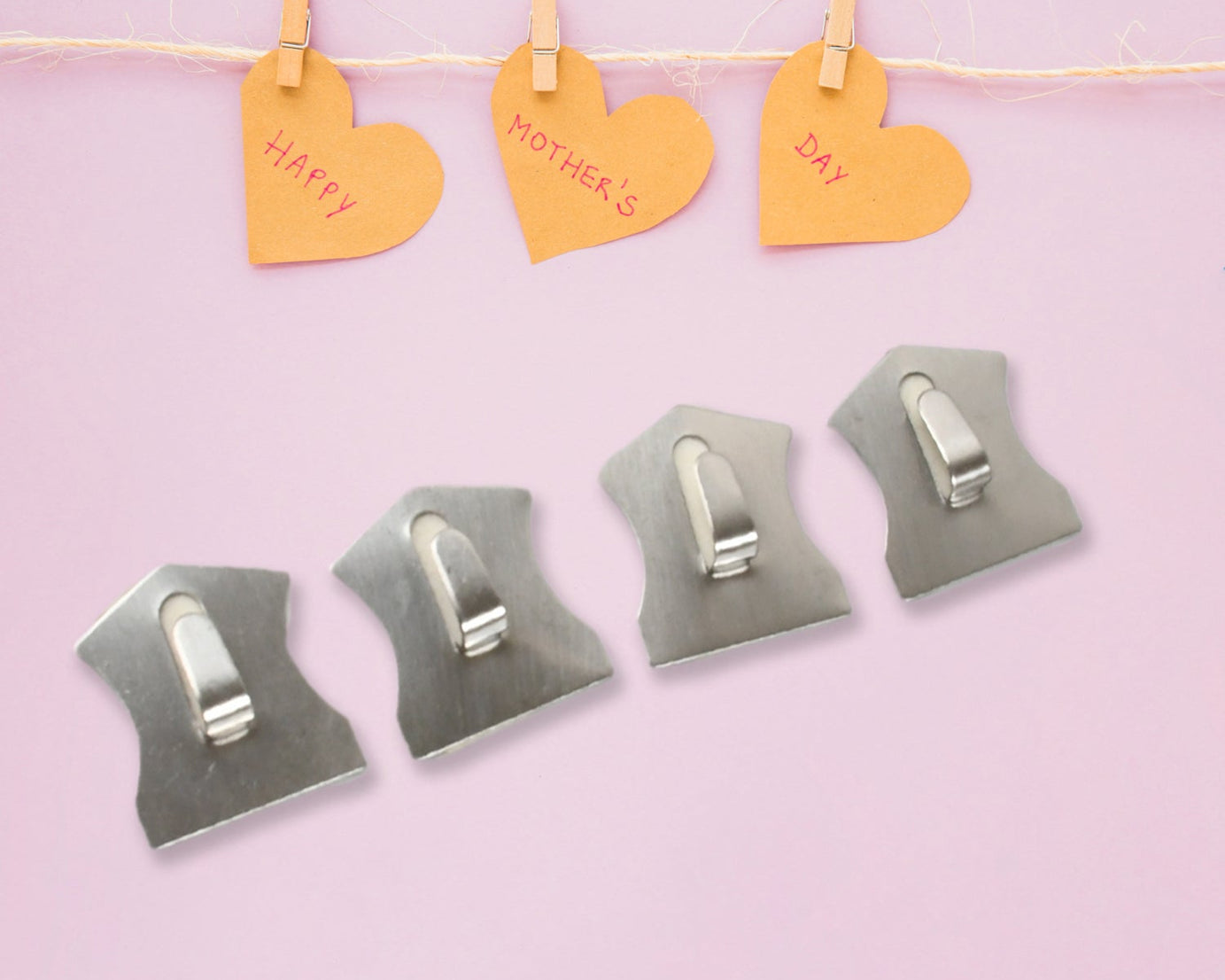 Self- Adhesive Hooks, Heavy Duty Wall Hooks Hangers Stainless Steel Waterproof Sticky Hooks for Hanging Robe Coat Towel Kitchen Bathroom and.