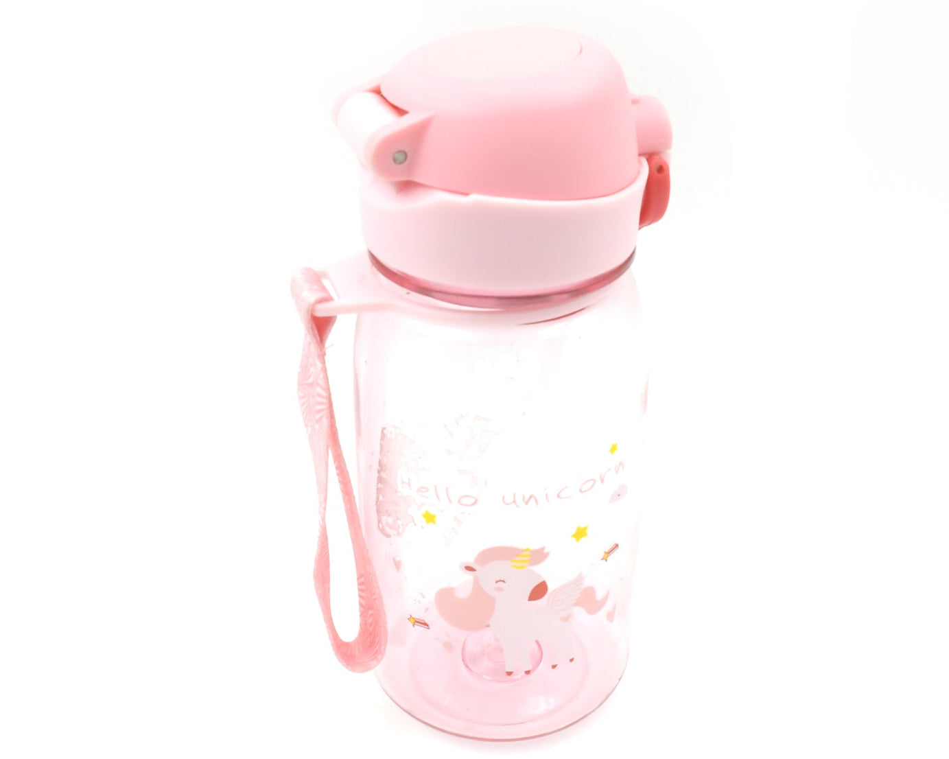 12557 400ML Capacity Plastic Water Bottle Animal Printed  | Office Bottle | Gym Bottle | Home | Kitchen | Leakproof and BPA Free Drinks Bottle | Water Drink Juice Bottle BPA Free Leak-Free Lightweight ( 400 ML )